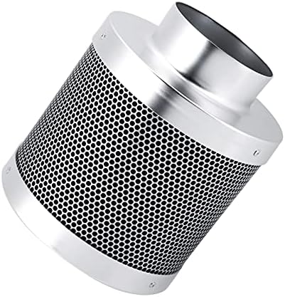 Dioche Aktivkohlefilter, Geruchsfilter für Holzkohle, Geruchsfilter von 4 Zoll, 200 mm, für Hydrokul