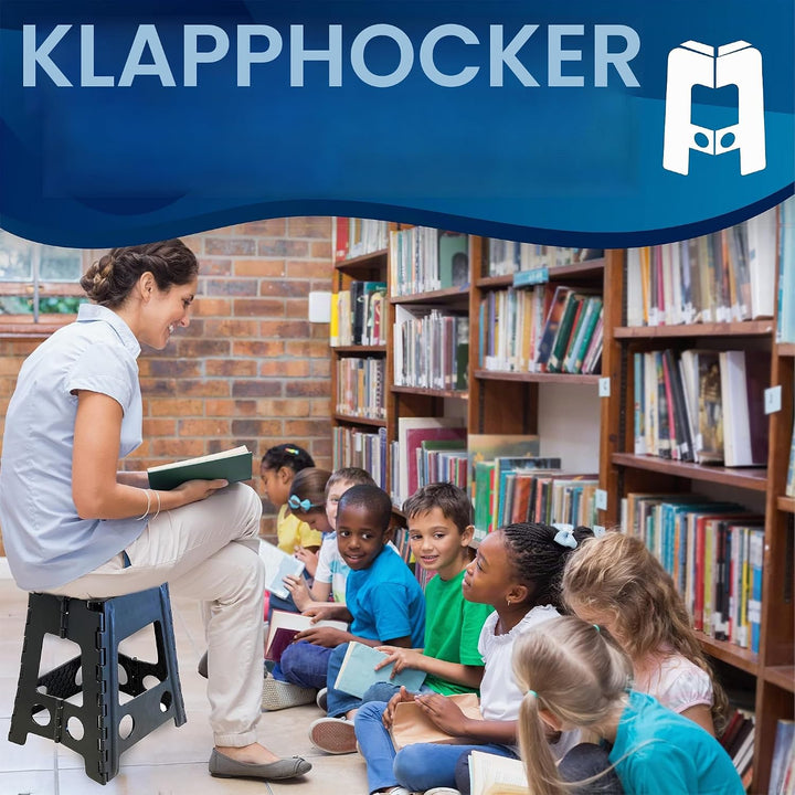 Faltbarer Hocker.