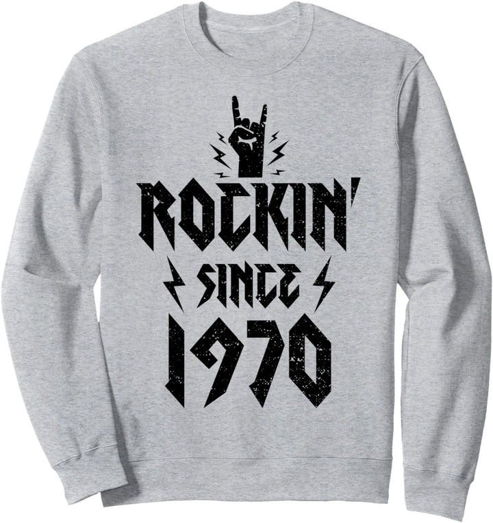 Hard Rock Musik: Rockin Since 1970 - 1970 Sweatshirt
