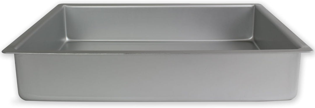PME Längliche Aluminium-Backform 254 x 381 x 102 mm, Silber, 25 x 38 x 10 cm, 25 x 38 x 10 cm