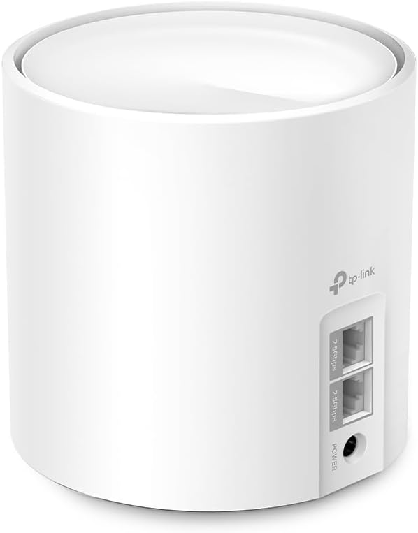 TP-Link Deco X10 Mesh WLAN Set (1 Pack), Wi-Fi 6 AX1500 Dual Band Repeater &amp; Router, 2X Gigabit Port