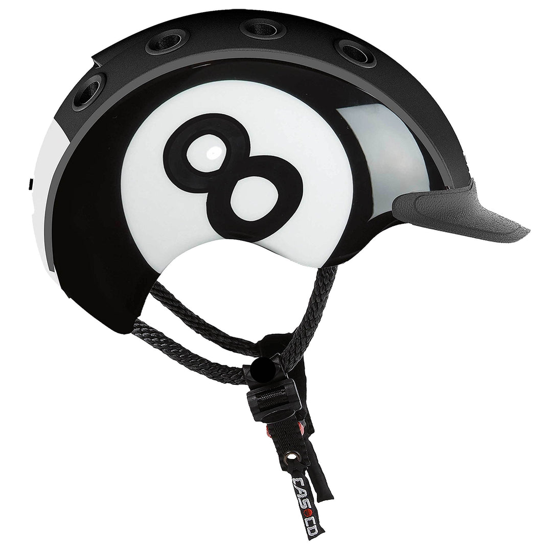Casco Kinder Mini 2 Lucky 7 Fahrradhelm S Schwarz, S Schwarz