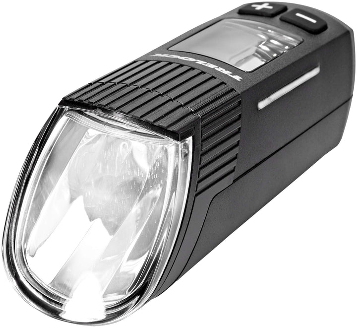 Trelock Unisex – Erwachsene Ls 660 Igo Vision Lite Beleuchtungsset, schwarz, Einheitsgrösse Single,