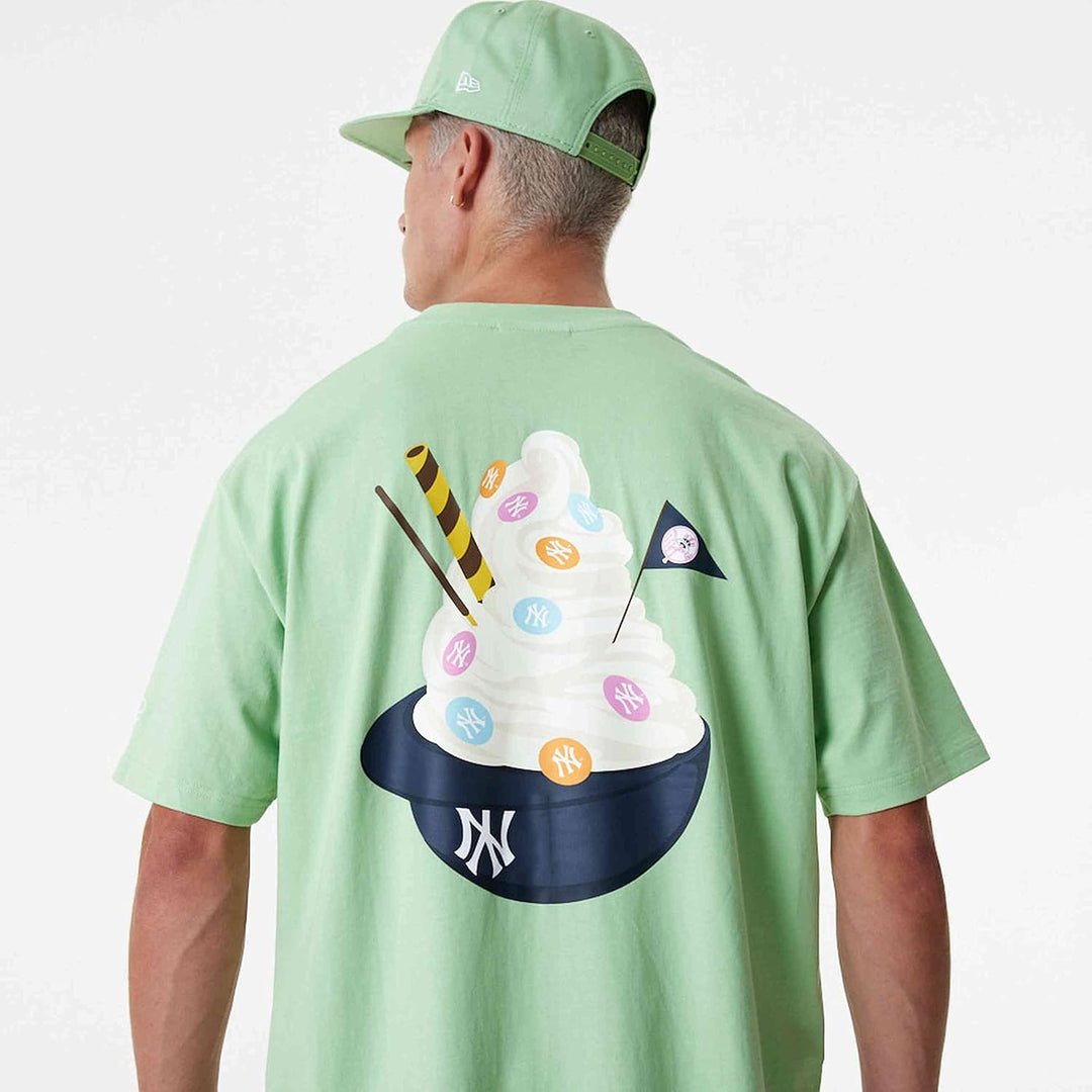 New Era - MLB New York Yankees Icecream T-Shirt Farbe Grün L Bright Gree, L Bright Gree