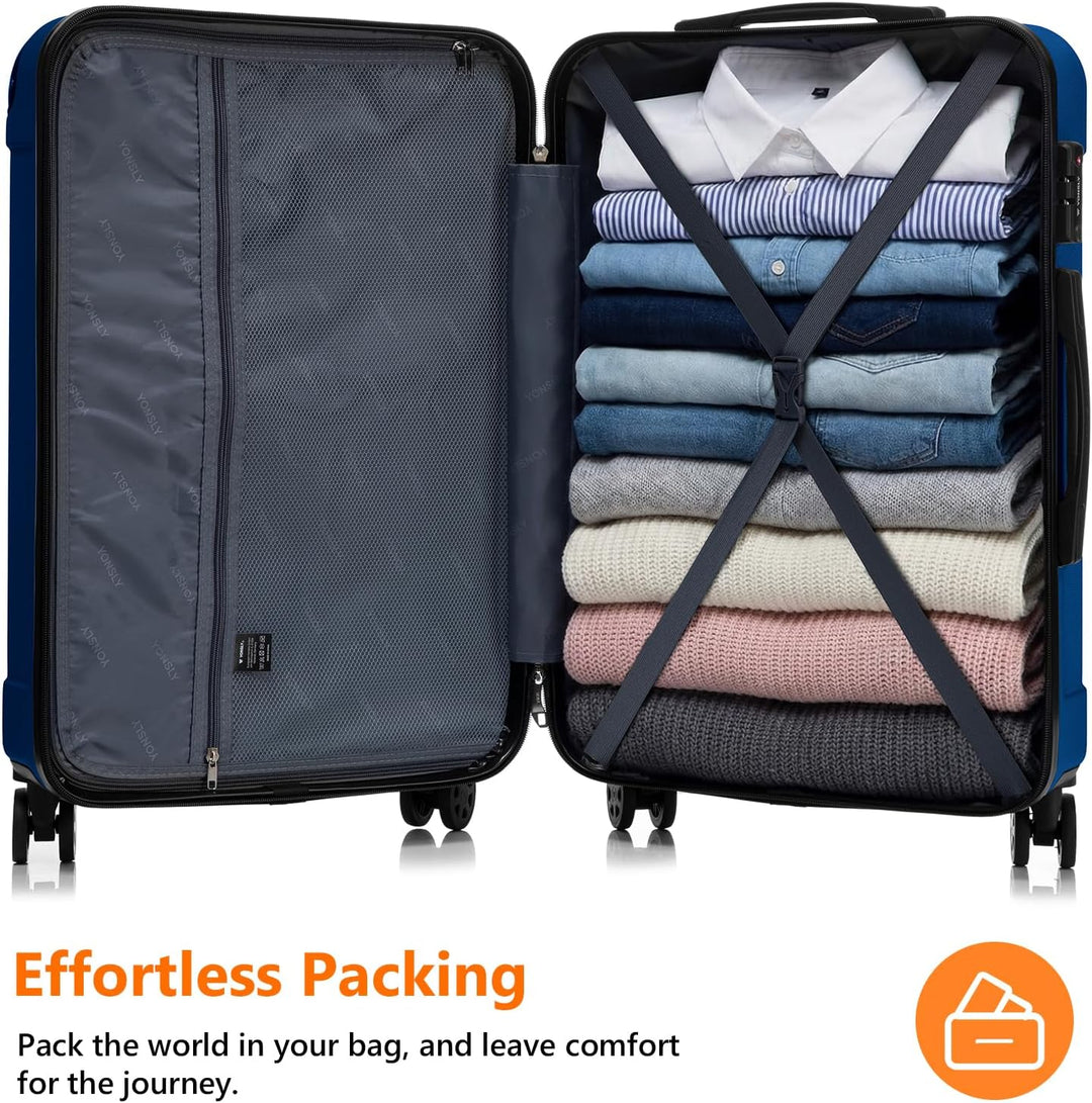 Gepäck Suitcase, TSA-Schloss YKK-Reissverschluss Reisekoffer, Kabinenkoffer Hartschalen-Koffer Troll