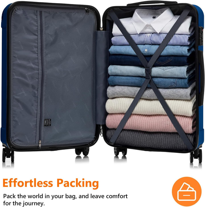 Gepäck Suitcase, TSA-Schloss YKK-Reissverschluss Reisekoffer, Kabinenkoffer Hartschalen-Koffer Troll