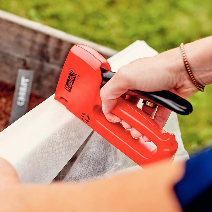 Rapid Handtacker R53 Set, Tacker für Holz und Stoffe inkl. 1068 Klammern Typ 53 Clamshell-Verpackung