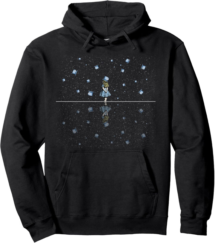Starry Night Madness - Alice In Wonderland Pullover Hoodie