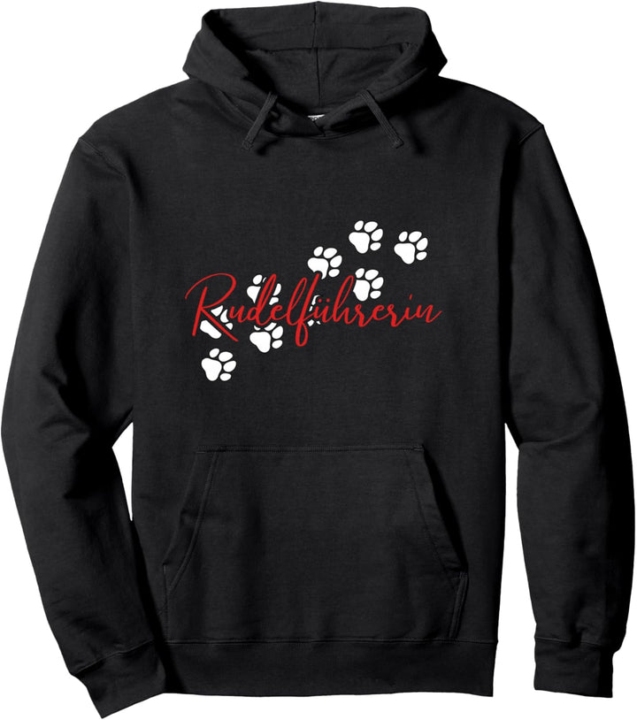Anführerin des Hunde Rudels Pack Leader Rudelführerin Pullover Hoodie