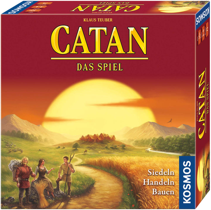 KOSMOS 693602 Catan - Das Spiel, Basisspiel Siedler von Catan 2020 Edition 2020, Edition 2020