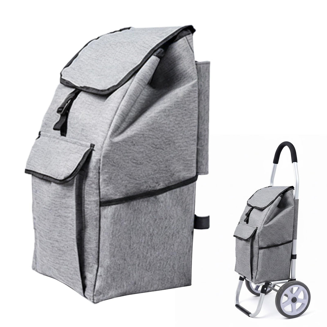 Faltbare Einkaufstasche Ersatztasche für Einkaufswagen,wasserdichte Oxford-Stoff Trolley Tasche mit