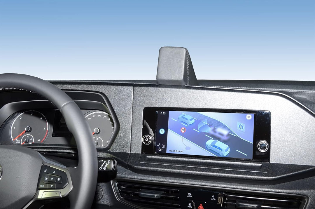 KUDA 8075 Halter Navi VW Caddy ab 2020 Kunstleder schwarz