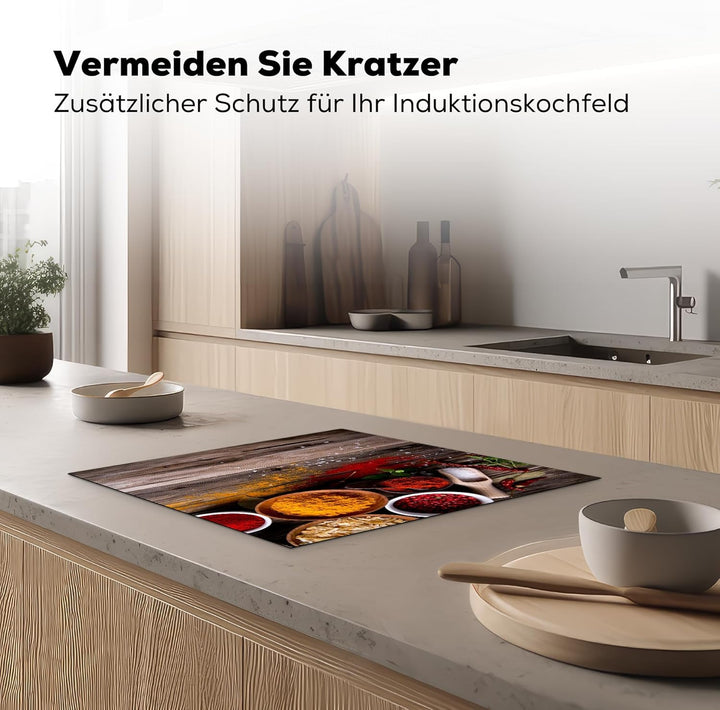 KitchenYeah© Herdabdeckplatte Einteilig Induktionsmatte Küche Abdeckung Ceranfeld Herd Abdeckplatte