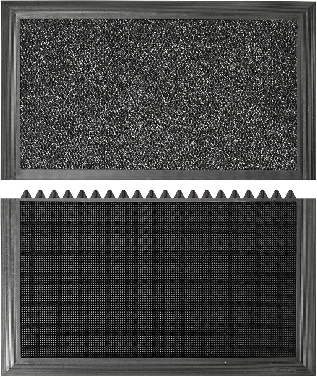 Notrax® Sani-Master™ Desinfizierendes Fussbad mit trocknender Eingangsmatte 91.4cm x 105cm Anthrazit
