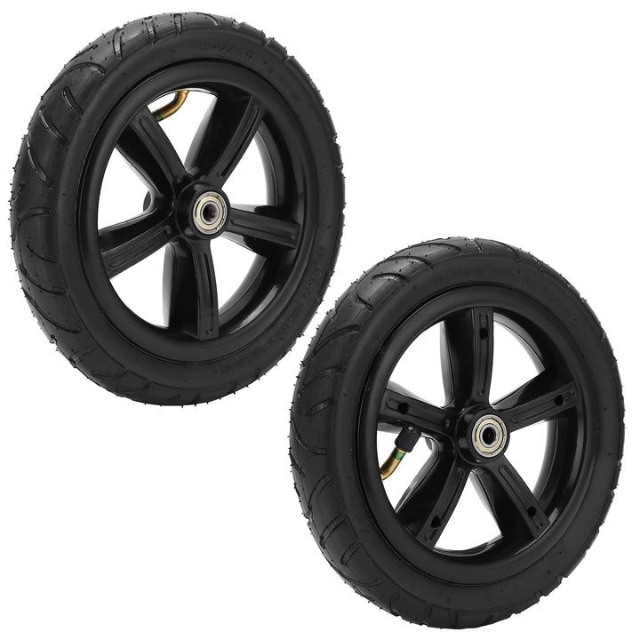 8 Zoll Vorderrad, 8 Zoll Luftreifen 200x45 mit Innenschlauch für Elektroroller mit Nabe und Lager