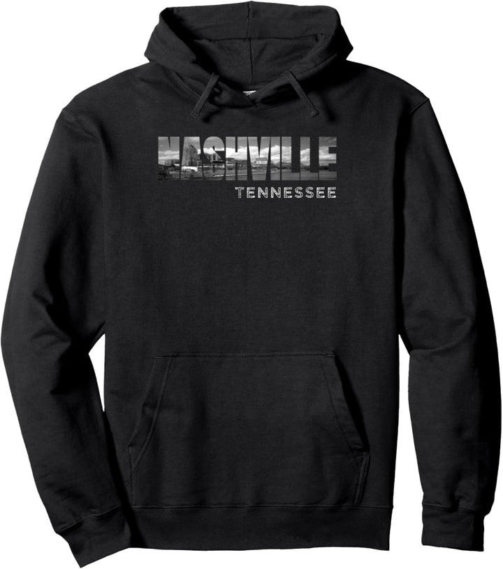 The Volunteer State Tennesseean Nashville Tennessee Skyline Pullover Hoodie
