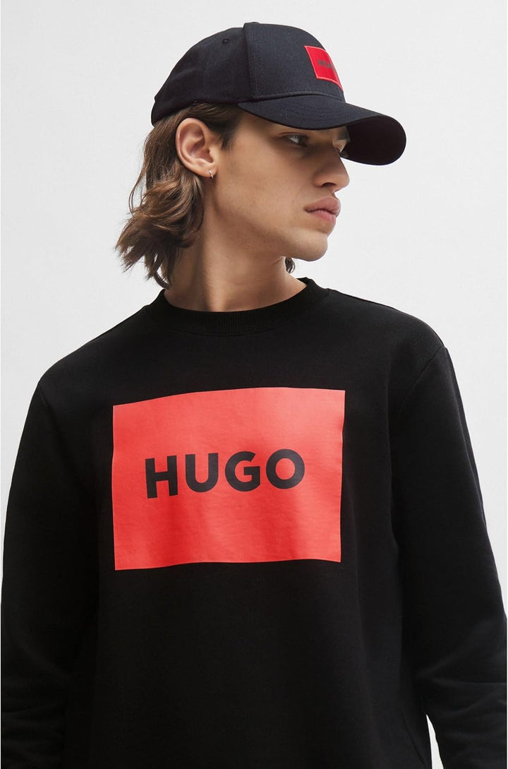 HUGO Herren Sweatshirt M Black001, M Black001