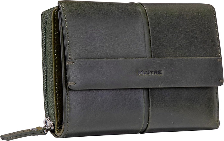 Maitre - Birkenfeld Dalene Purse SH8F Grün 12X10 Farbe:grün / Material:textile,leather, 12X10 Farbe: