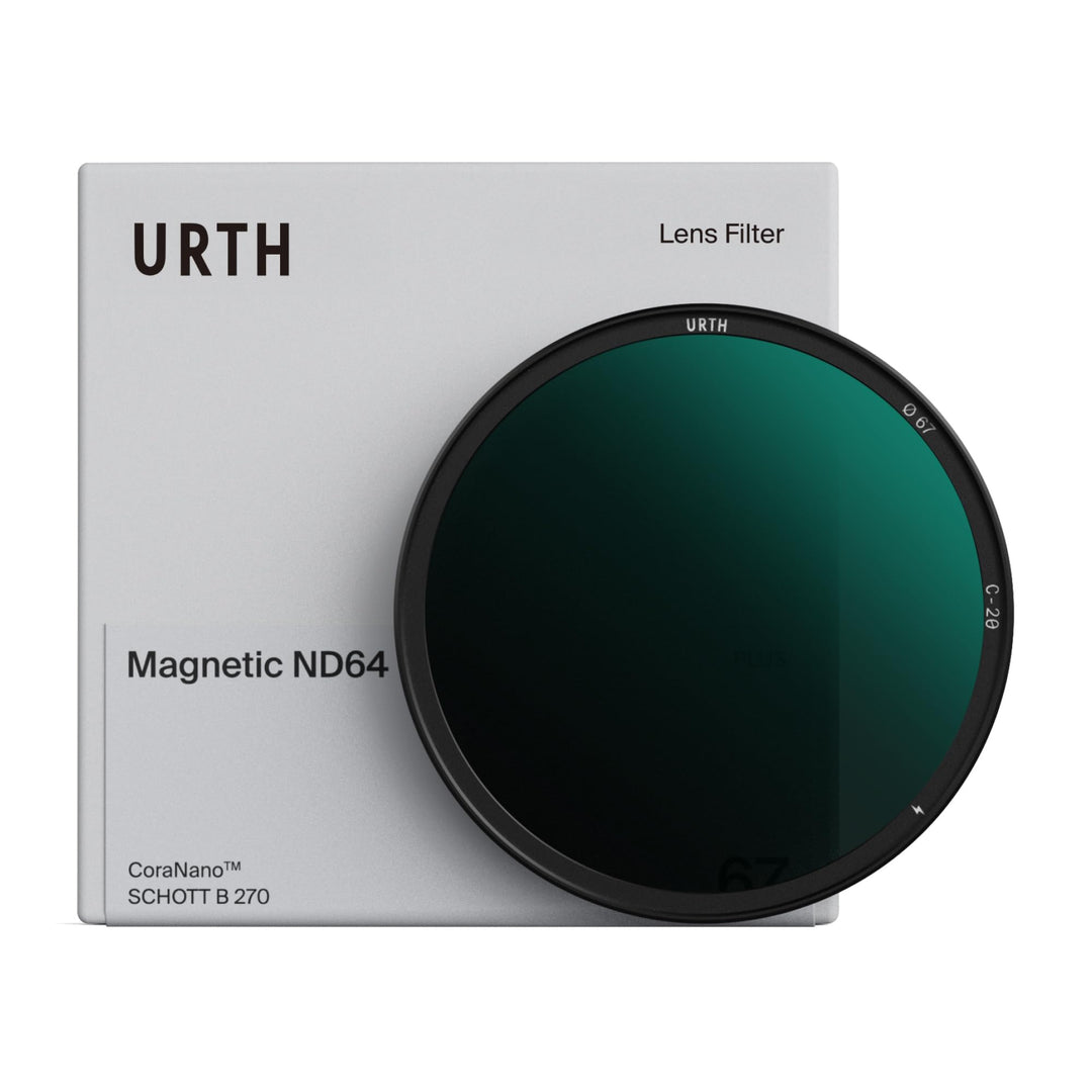Urth 55mm Magnetischer ND64 (6-Stop) Objektivfilter (Plus+) - 20-fache Nanobeschichtung, Ultra-schla