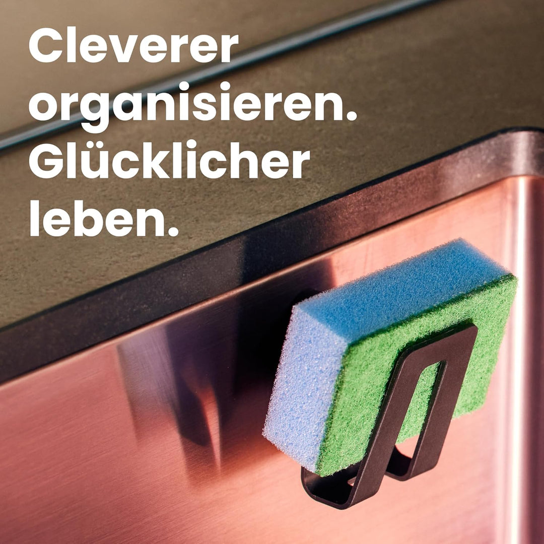 Happy Sinks Magnetischer Geschirrtuchhalter für Küchenspüle – Geschirrtuchaufhänger mit starker magn