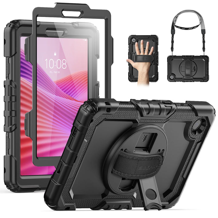 SEYMAC Hülle für Lenovo Tab One/Tab K9 Tablet 8,7 Zoll 2025 (TB305XU/TB305FU), Stossfeste Hülle mit
