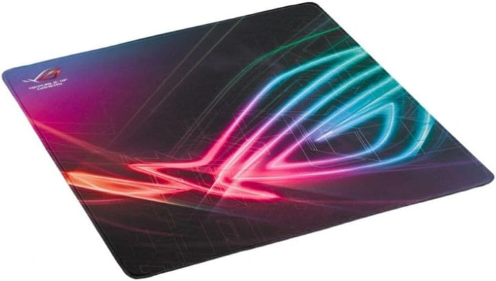 ASUS ROG Strix Edge vertikales Gaming Mauspad (optimierte Stoffoberfläche, vollfarbige Nähte, rutsch