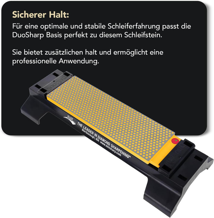 DMT DuoSharp Schärfstein extra-fein/fein, 20.3 cm / 8 Zoll, 1 Stück, W8EFNB Extra-Fein / Fein, Extra