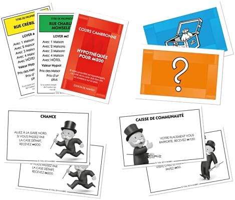 Winning Moves – Gesellschaftsspiel – Monopoly – Städte (französisch) Monopoly Nantes, Monopoly Nante