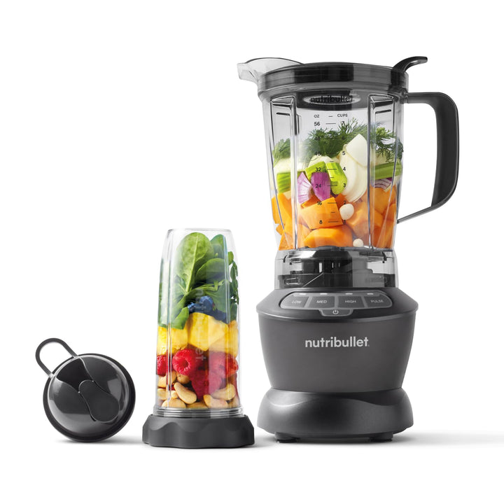 nutribullet Standmixer,1.200 Watt Leistung, 19.500 Umdrehungen/Minute, 1,8 L BPA-freier Krug, 2 Gesc