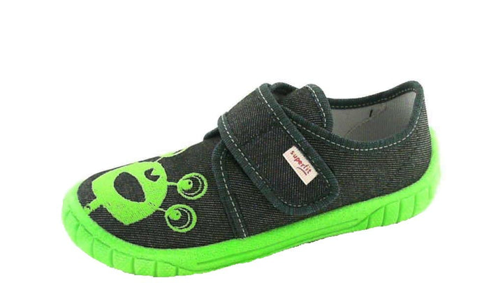 Superfit BILL Hausschuhe 1-000270 Jungen 28 EU Schwarz 0010, 28 EU Schwarz 0010