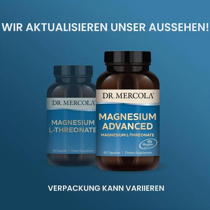 Magnesium L-Threonate (90 Capsules) - Dr. Mercola