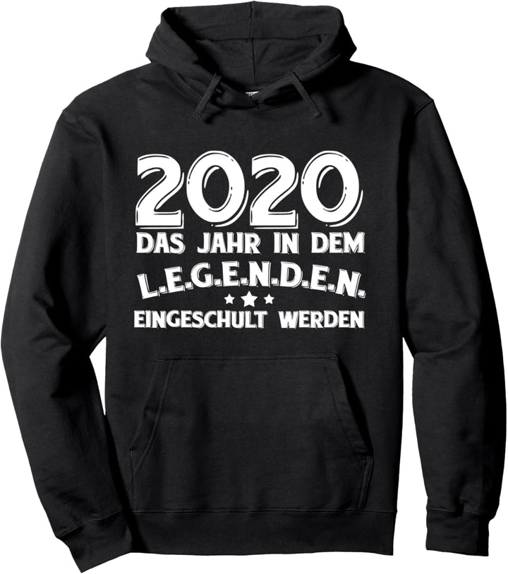 Einschulung Junge Mädchen Geschenke Schulkind 2020 1. Klasse Pullover Hoodie