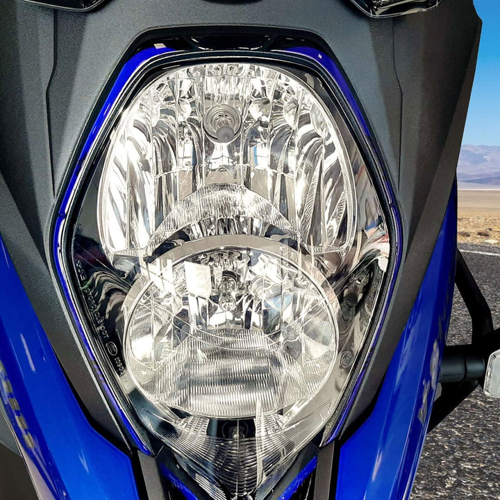 Aufkleber 3D Kompatibel Mit Suzuki V-Strom 650 XT 2020 2021 2022 Komplett-Set Blau