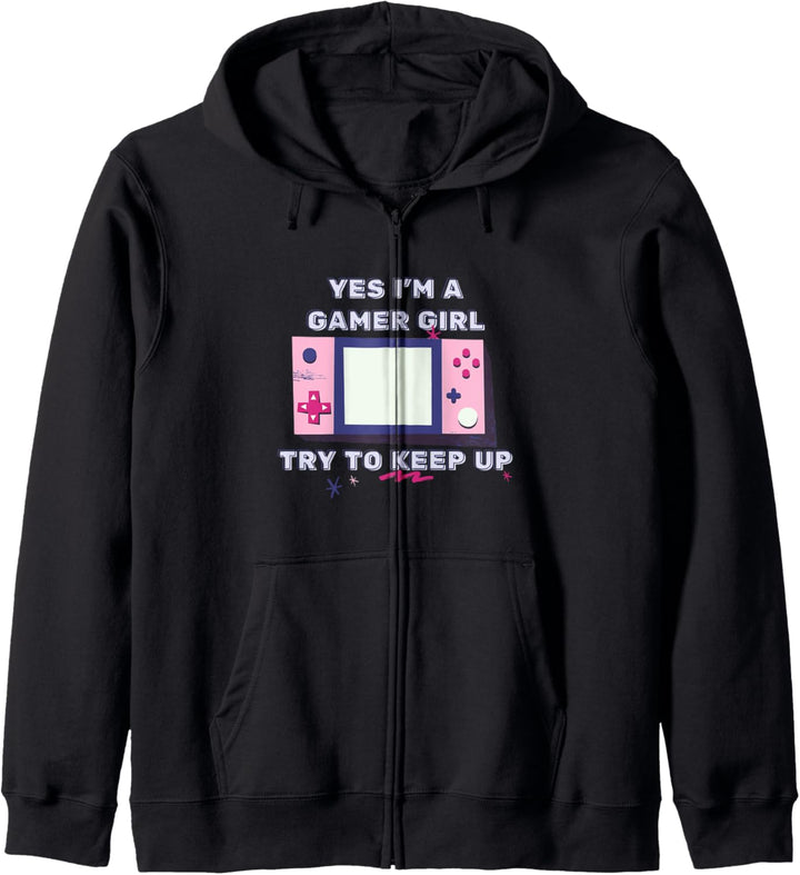 Lustige Video Gaming Geschenk Gamer Girl Stuff für Kapuzenjacke