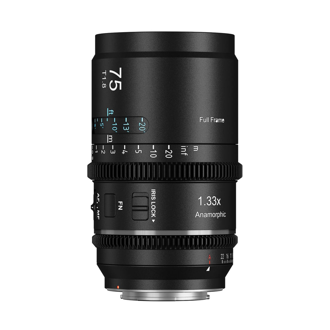 SIRUI Astra 75mm T1.8 1,33X Anamorphes Prime Objektiv, Vollformat Autofokus Cine-Objektiv mit grosse