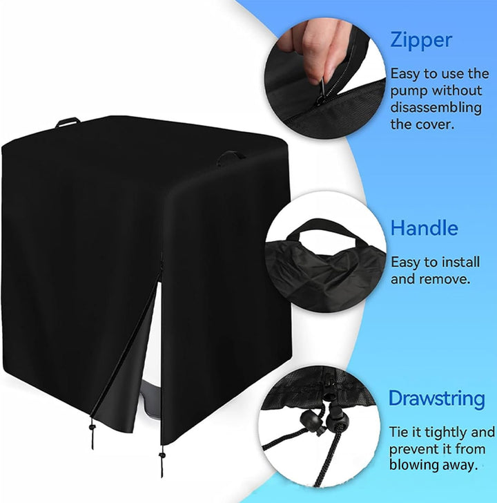 Poolpumpe Abdeckung Poolfilter Abdeckung Abdeckung Für Sandfilteranlage Pool Robustes Poolpumpengehä