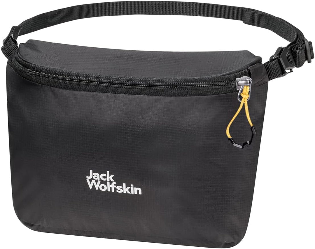 Jack Wolfskin Unisex – Erwachsene Morobbia Lenkertasche, Flash Black, Einheitsgrosse