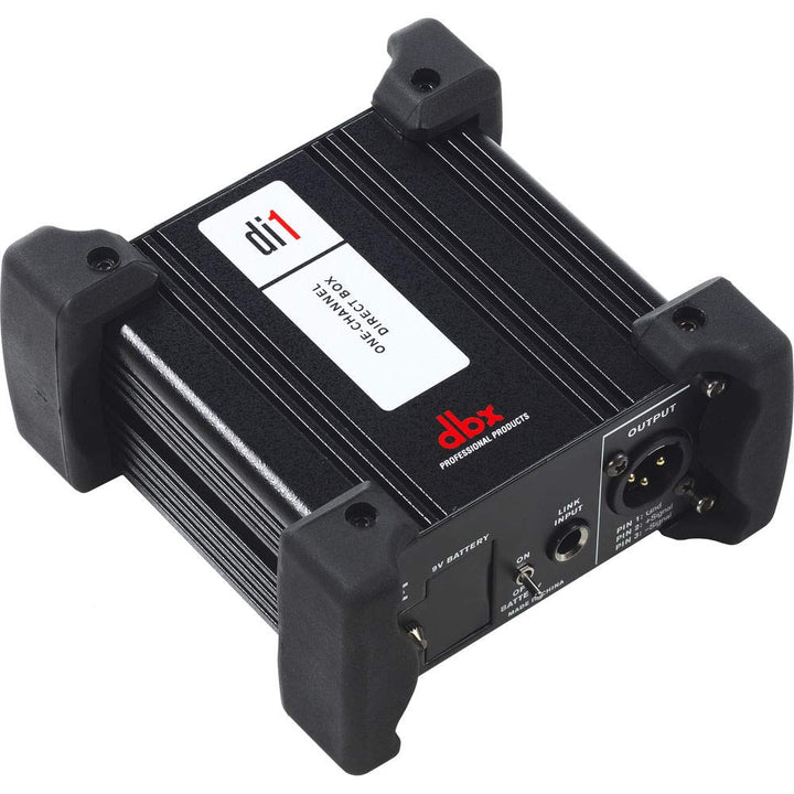 dbx Di1 Active Direct Box Aktiver 1-Kanal, Aktiver 1-Kanal