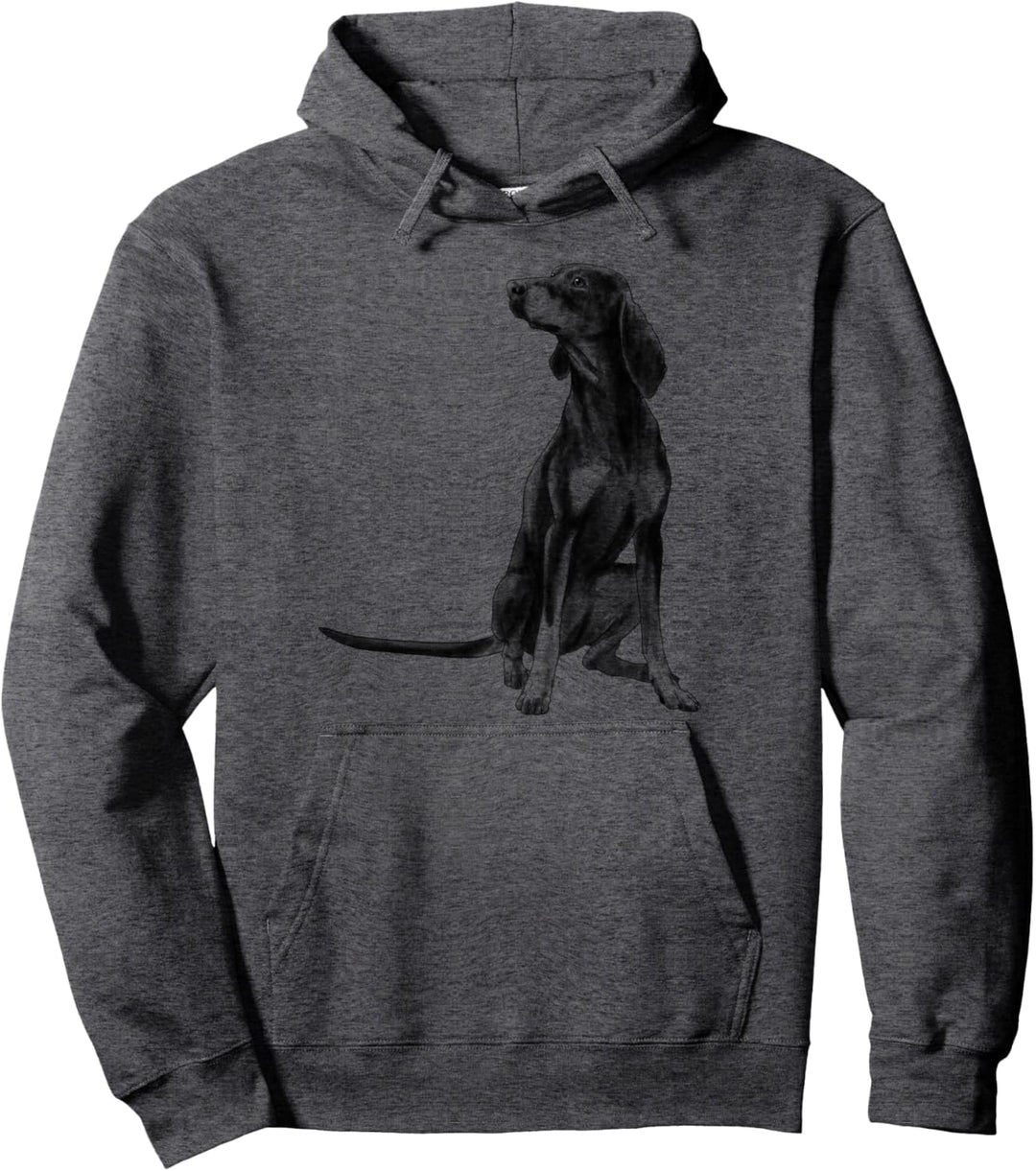 Sitzinder Hund Black and Tan Coonhound Pullover Hoodie