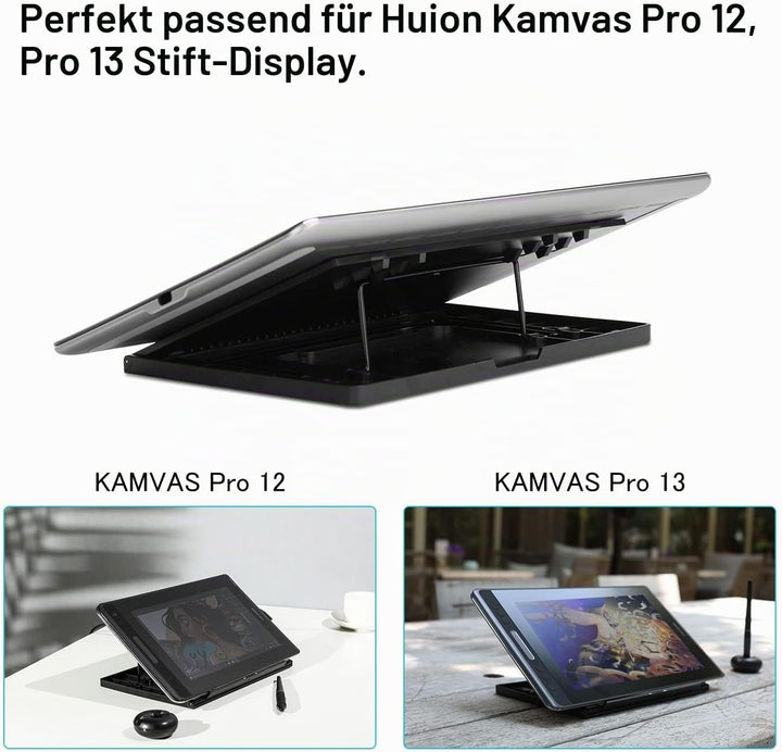 HUION ST300 Verstellbarer Ständer Kompatibel mit Kamvas12, Kamvas 13, Kamvas Pro 13, Kamvas Pro 13 2