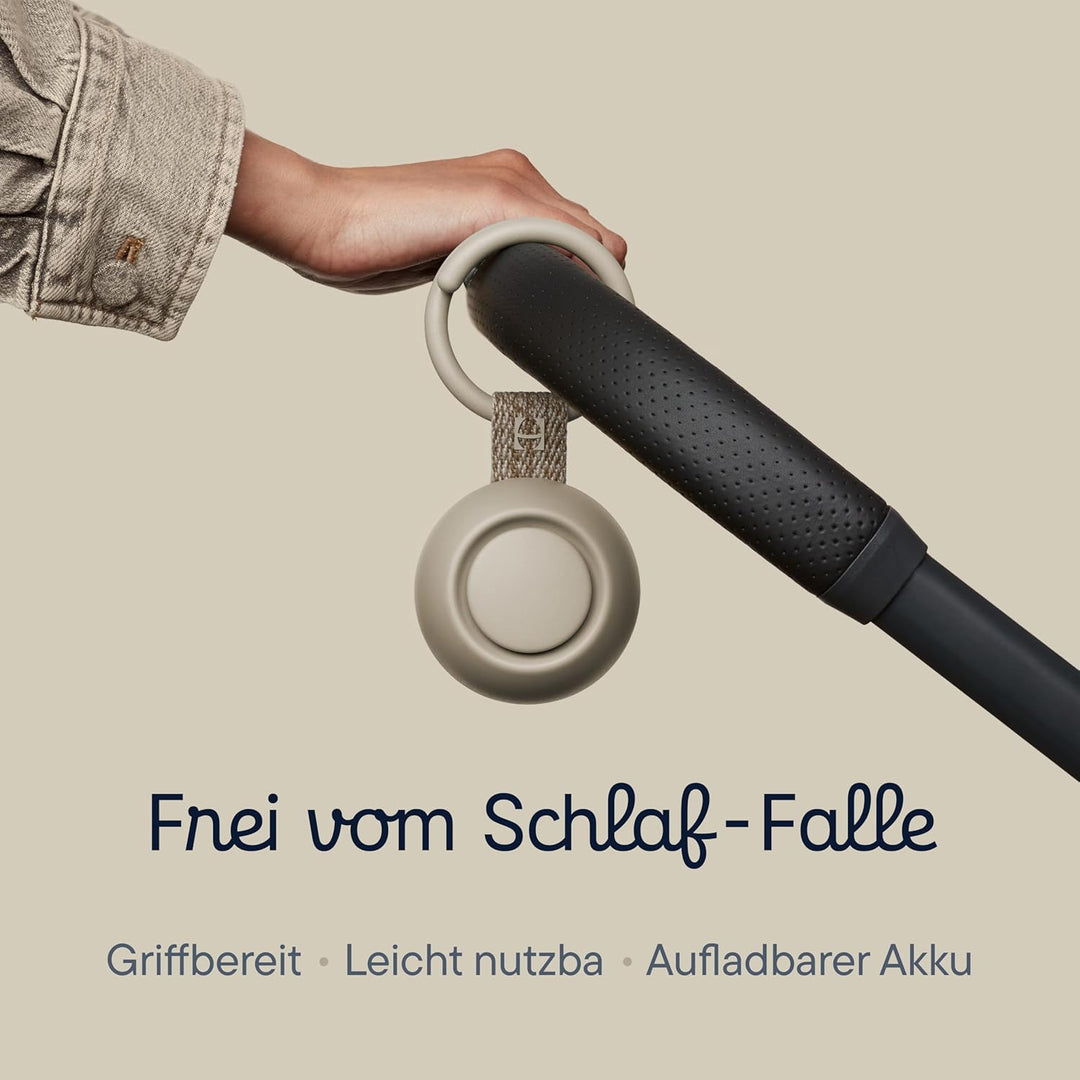 Hatch Go | Tragbares Geräuschgerät für Babys und Kinder | Schlafhilfe | 10 Beruhigende Klänge | Weis