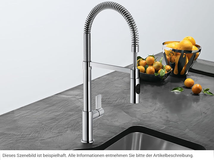 Franke 115.0486.993, Küchenarmatur Fox semi-pro, Chrome, Chrome
