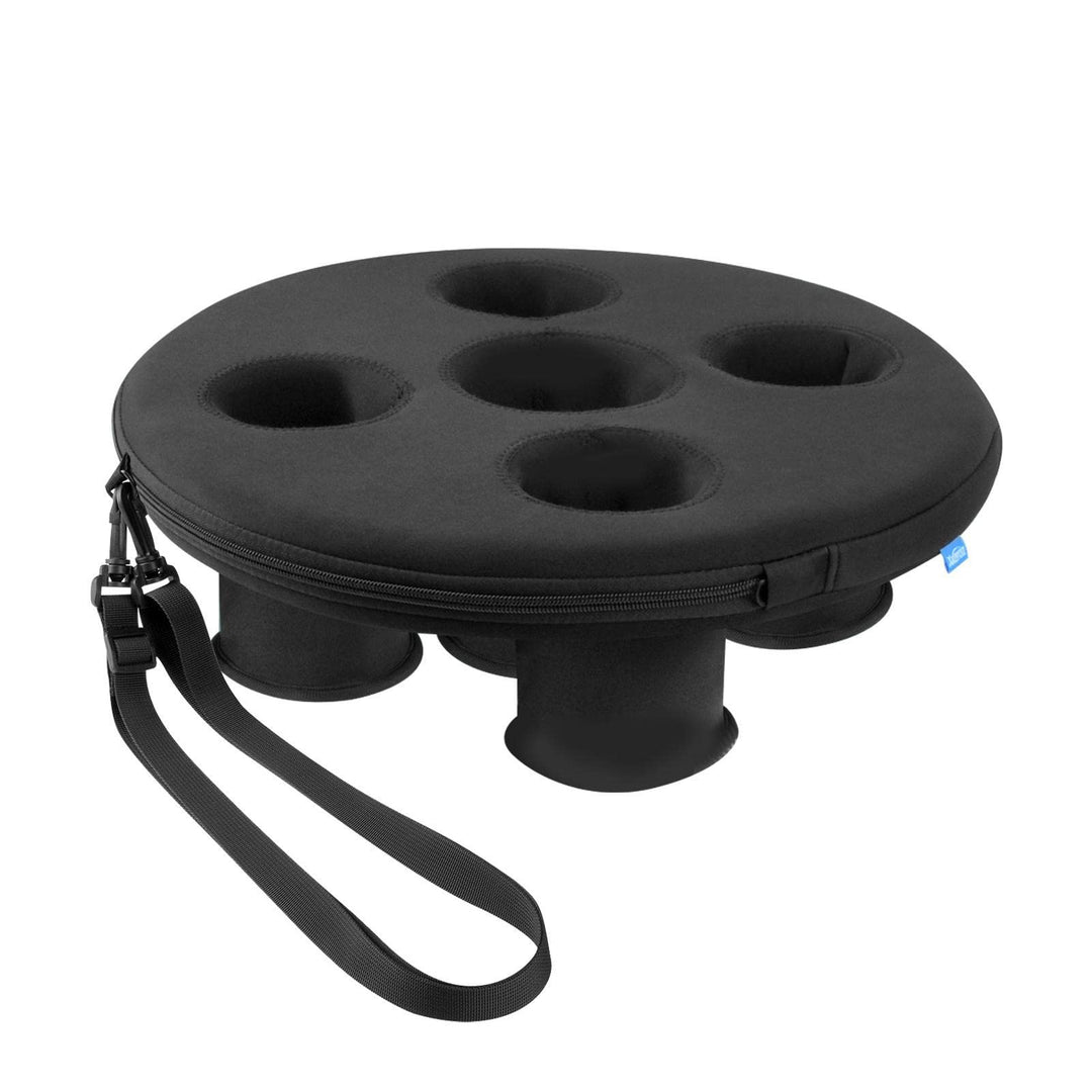 Schwimmender Getränkehalter | Whirlpool-Getränke-Tablett mit 5 Löchern, schwimmendes Tablett, schwim