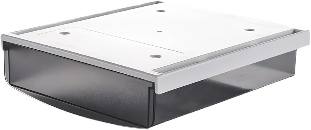 TUKA 2X 1,7L Unterschreibtisch-Schubladen 21x18x5,4cm, Selbstklebende Schubladen, Versteckte Unterba