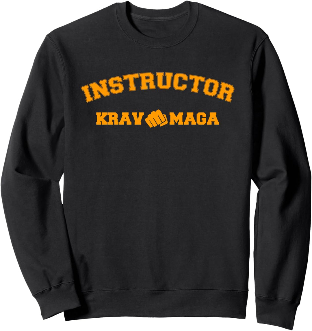 KRAV MAGA Instructor T-Shirt vorne hinten drucken Sweatshirt