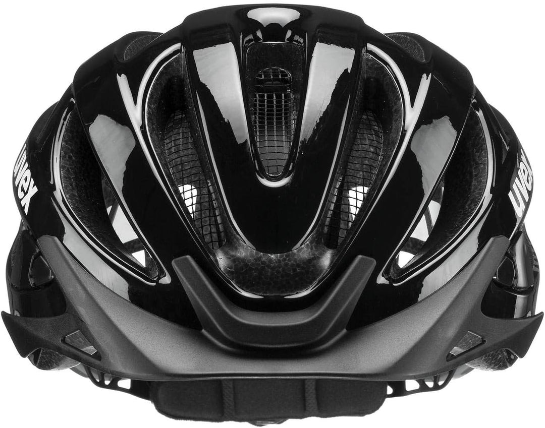 Uvex Unisex-Erwachsene True Fahrradhelm black - grey 52-56 cm, black - grey 52-56 cm