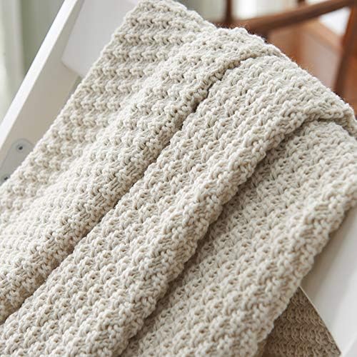 AUSTINCIAGA Decke aus Strick, Plaid, Sofa, Tagesdecke, Tischdecke, Tagesdecke, nordisch, warm, weich