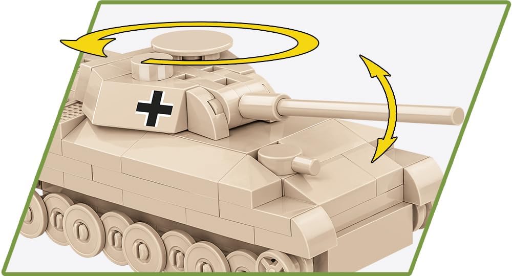 COBI Panzer V Panther, Einheitsgrösse
