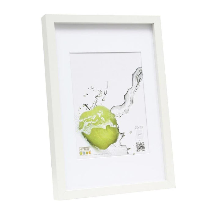 Deknudt Frames Bilderrahmen Fotorahmen, Grösse: 49.53 cm x 69.34 cm, Farbe: weiss