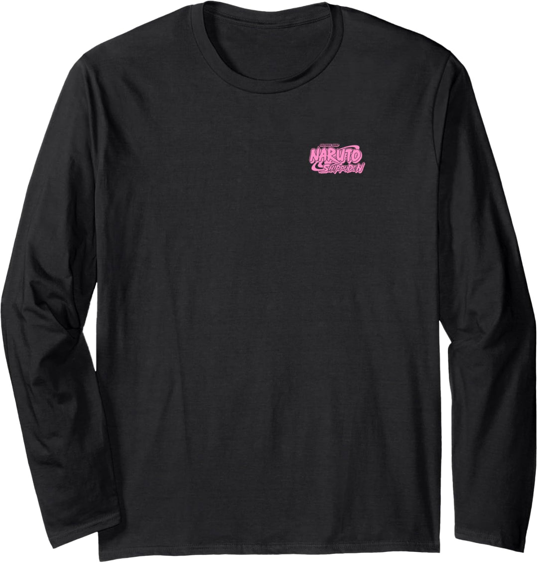 Naruto Shippuden Pink und Blaugrün Sakura Langarmshirt
